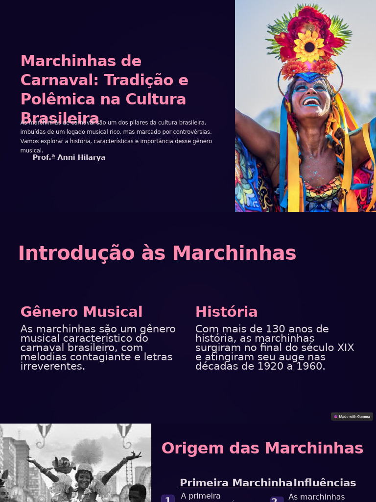 Marchinhas de Carnaval: História e Impacto | PDF