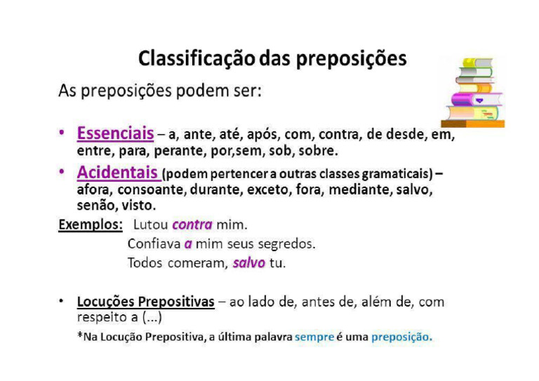 PREPOSIÇÕES | PDF