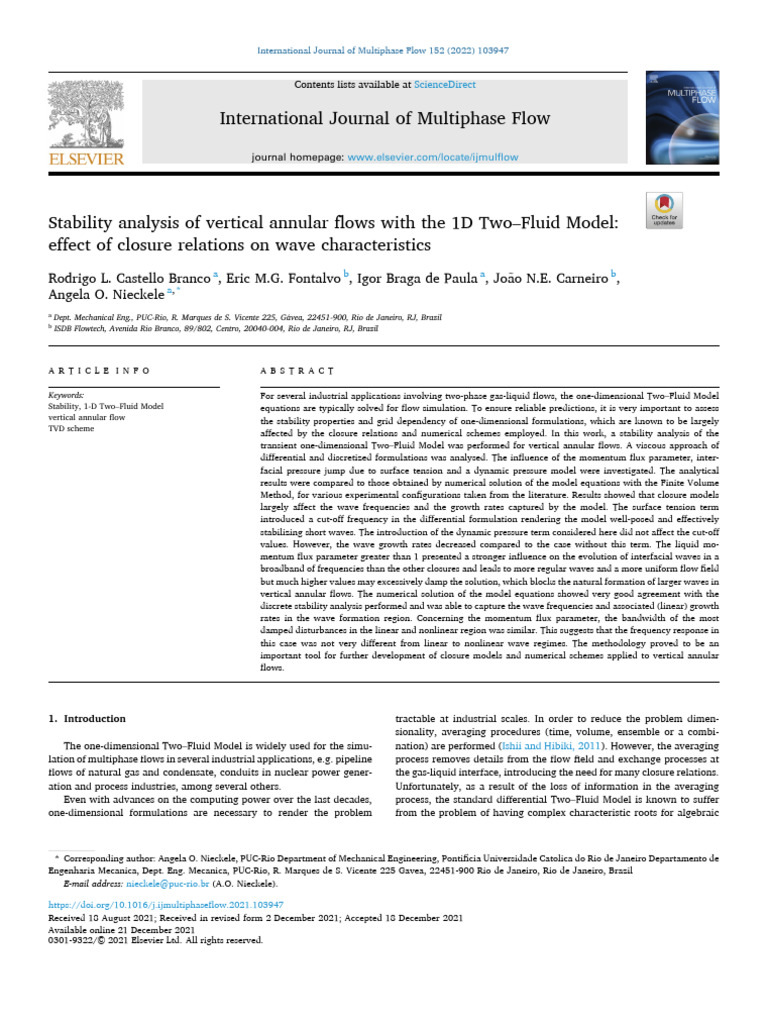 Stability Analisis | PDF | Fluid Dynamics | Waves