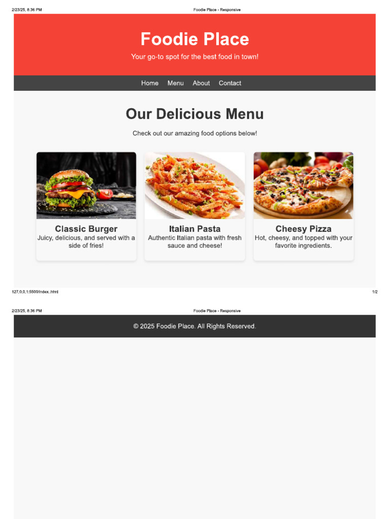 Responsive Website2-1 | PDF