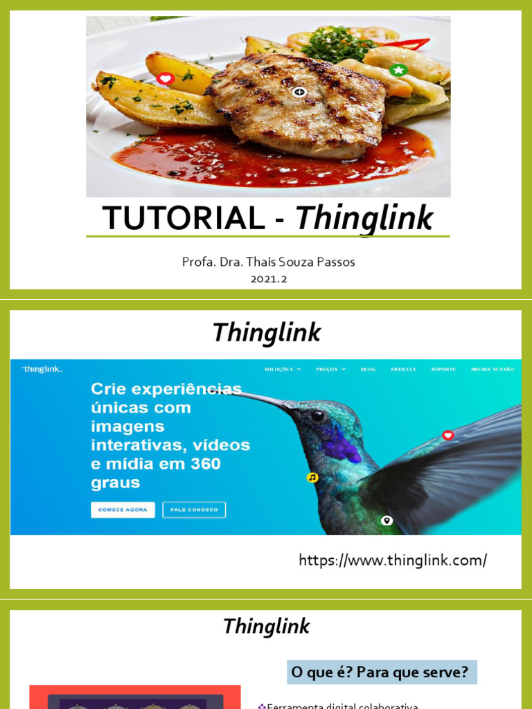 Tutorial_Thinglink_6P | PDF | Informática