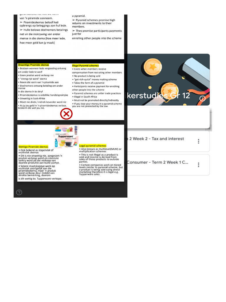 Tax and Interest: Week 2 Overview | PDF