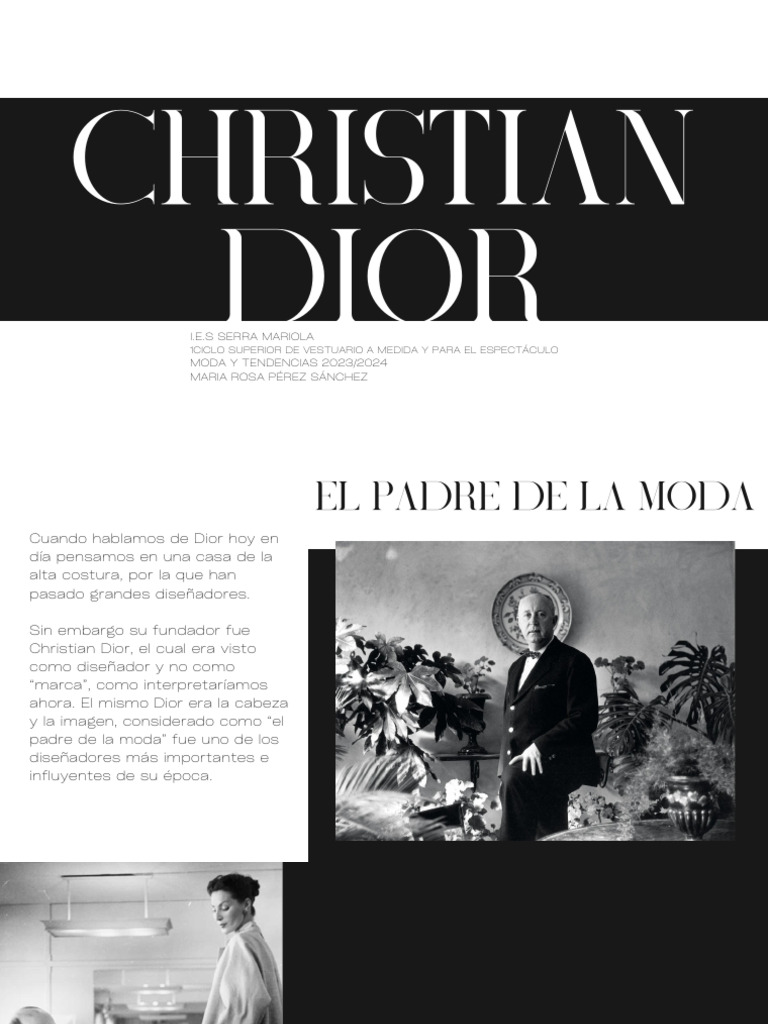 Christian Dior | PDF | Vestir | Falda