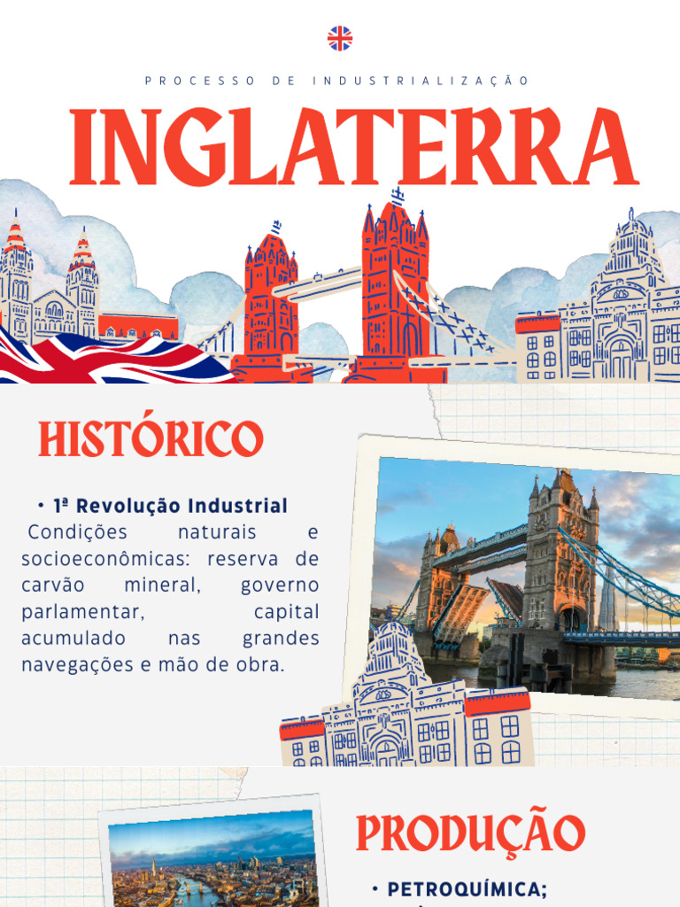 Industrialização na Inglaterra, França e Japão | PDF