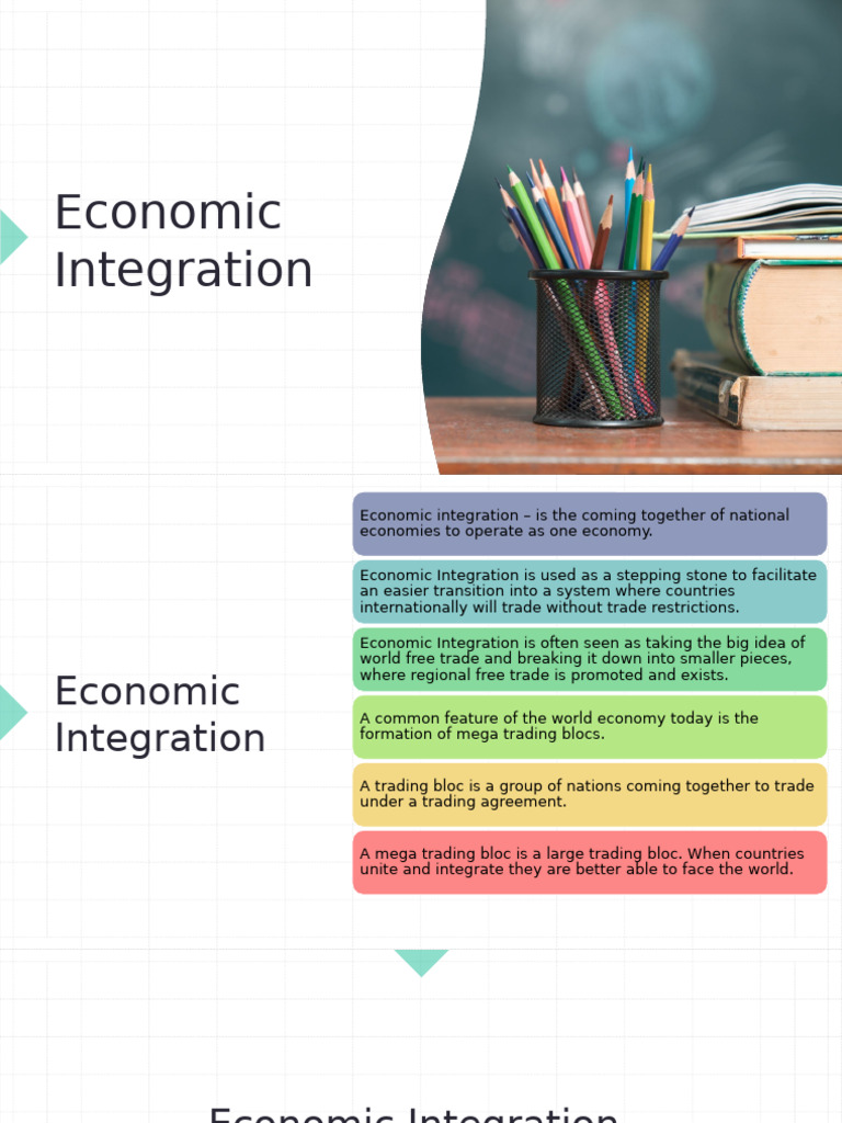 Economic Integration New | PDF | Economies | International Trade