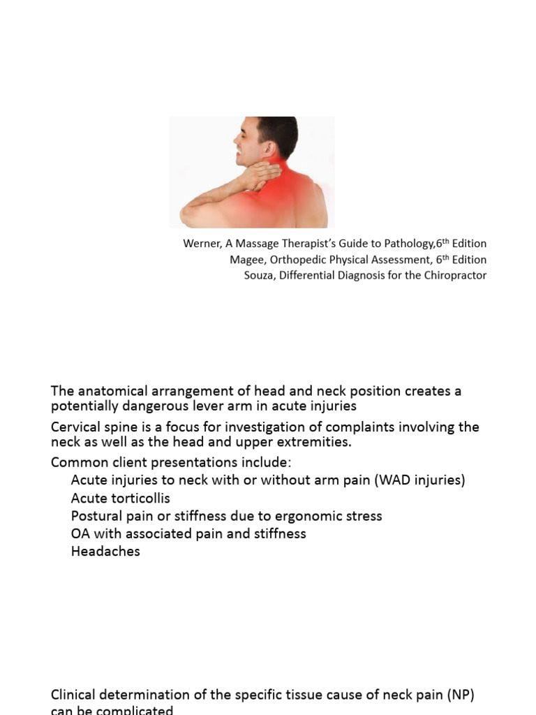 Neck Complaints | PDF | Anatomical Terms Of Motion | Headache