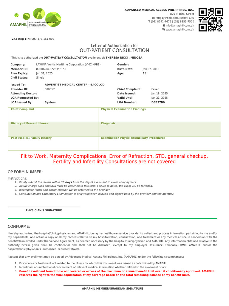 D8B37B0-678aeb2821689-Loa Op Basic Consultation | PDF | Health Care ...