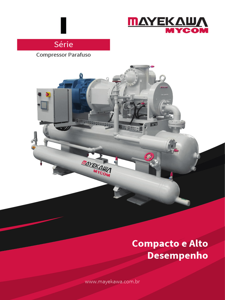Compressor Parafuso Compacto e Eficiente | PDF | Física Aplicada e ...