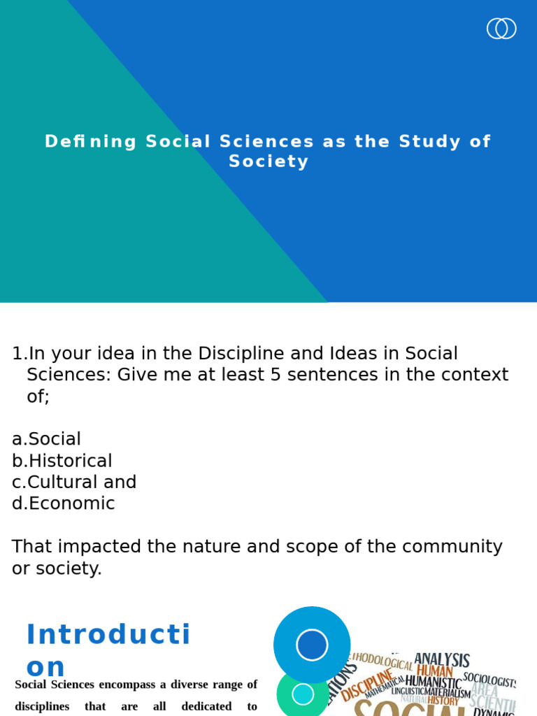 Day 1 | PDF | Social Sciences | Sociology