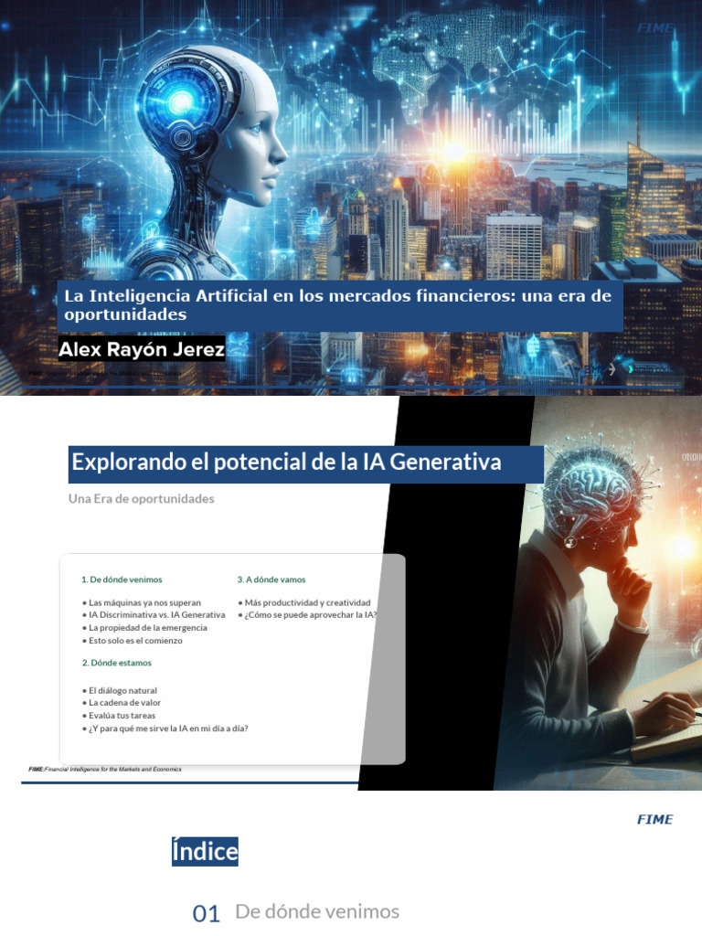 Alex Rayón Jerez: La Inteligencia Artificial en Los Mercados ...