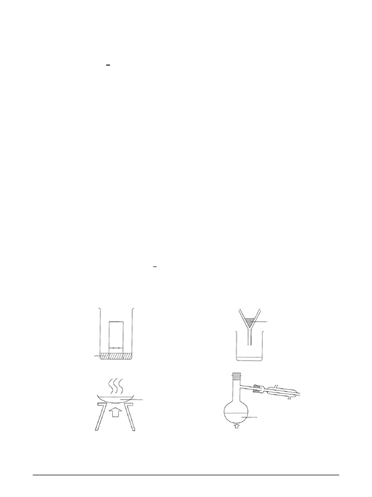 Secondary 3 Chemistry Quiz: Experimental Methods | PDF | Solubility | Water