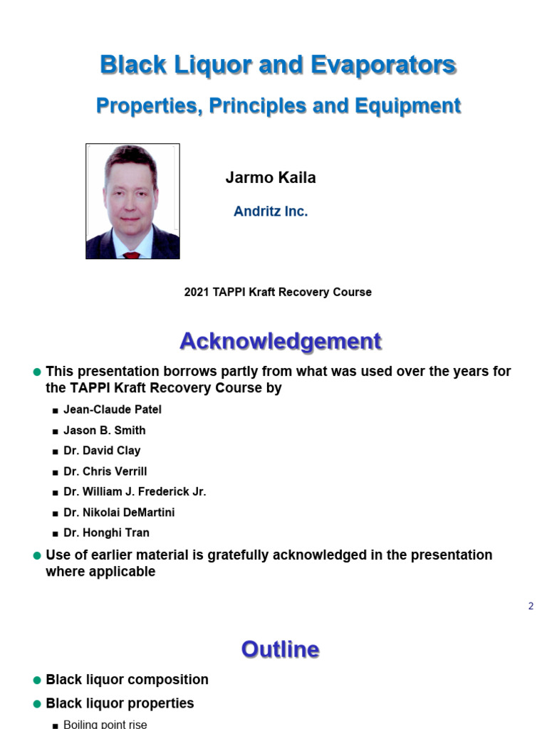 Black Liquor Properties and Evaporation | PDF | Stainless Steel | Steam