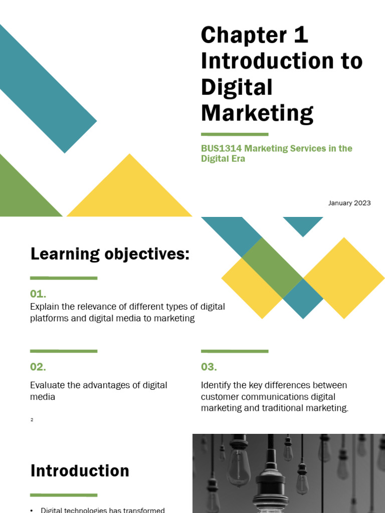 Introduction to Digital Marketing Concepts | PDF | Digital Marketing ...