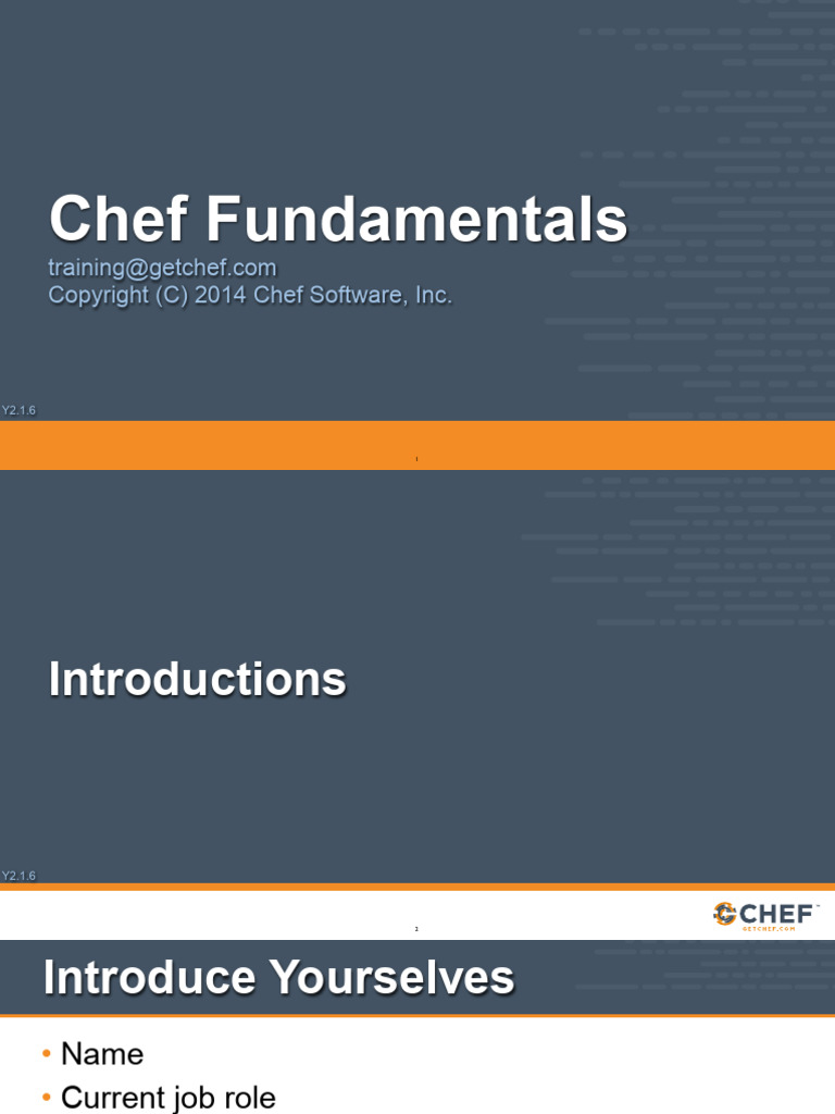 Chef-V2 1 6 | PDF | Networking | Internet & Web