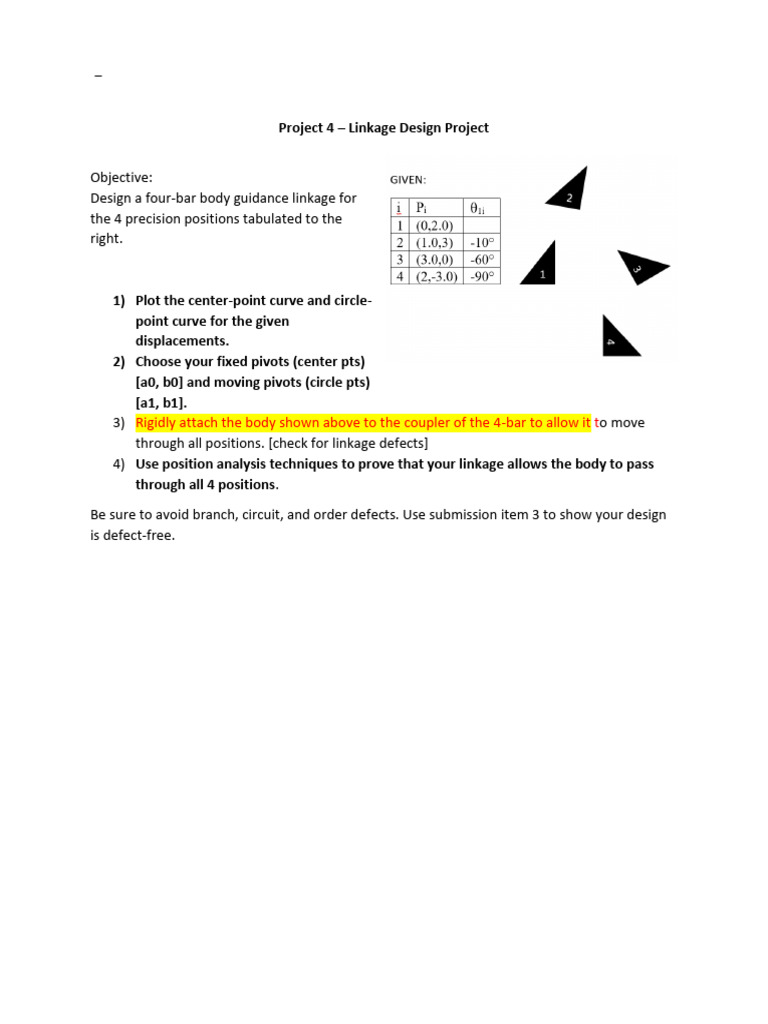 Project 4 Submission | PDF | Classical Mechanics | Mechanical Engineering