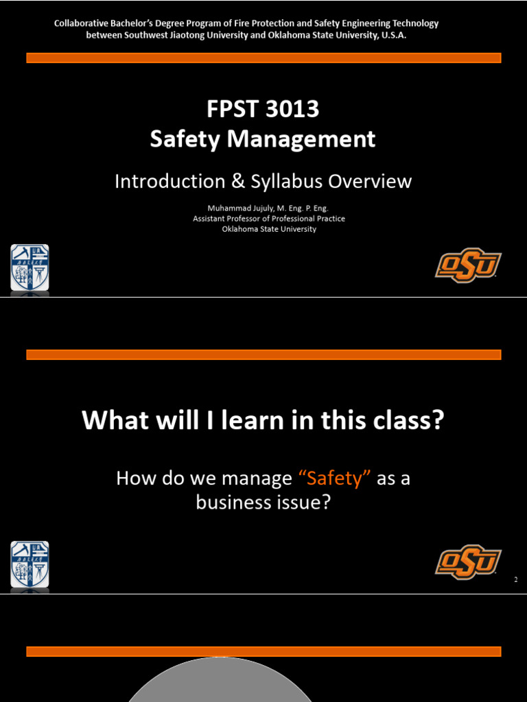 Lecture+1.1+Introduction+and+Syllabus+Overview | PDF | Safety ...