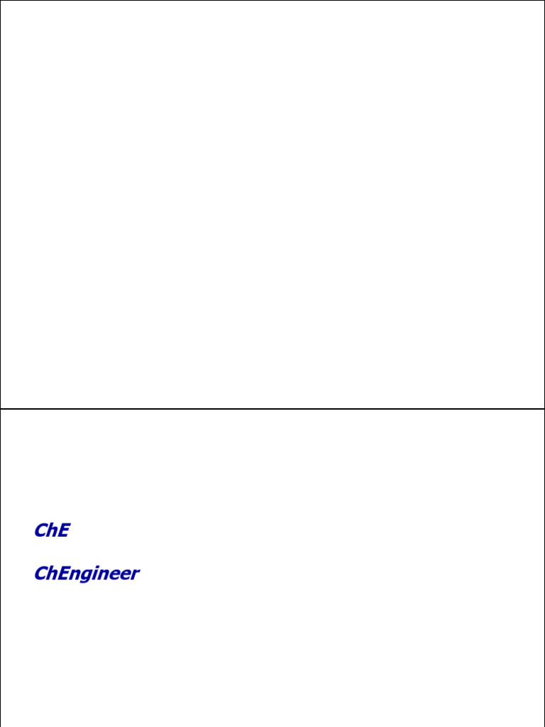 Key Concepts in Chemical Engineering | PDF | Chemical Reactor ...