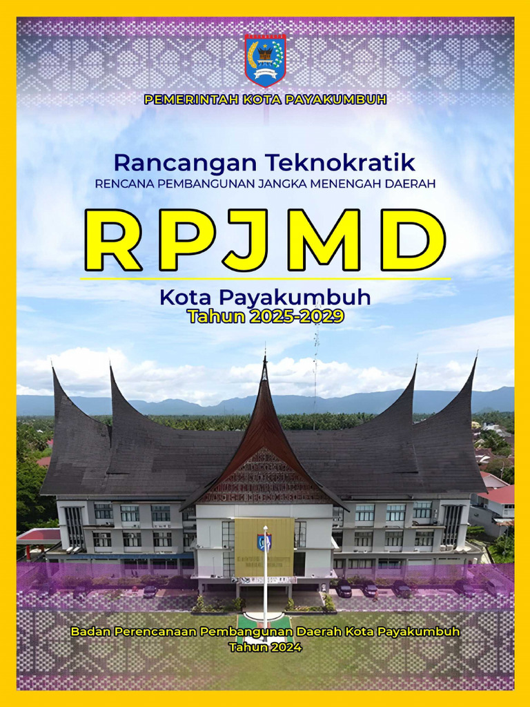 Rancangan RPJMD Payakumbuh 2025-2029 | PDF