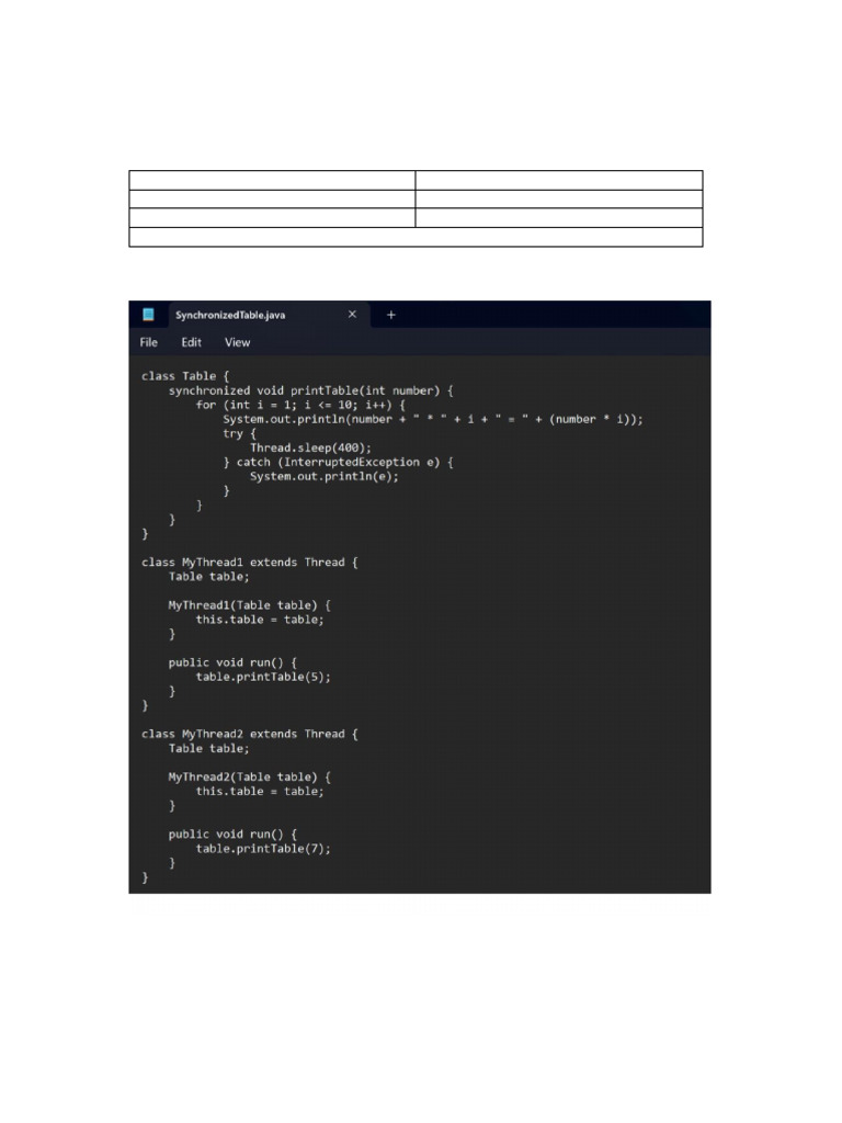 Java Multithreading and Synchronization Guide | PDF | Thread (Computing ...