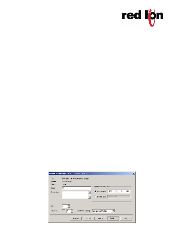Configure Modular Controller with ControlLogix | PDF | Computer Network ...