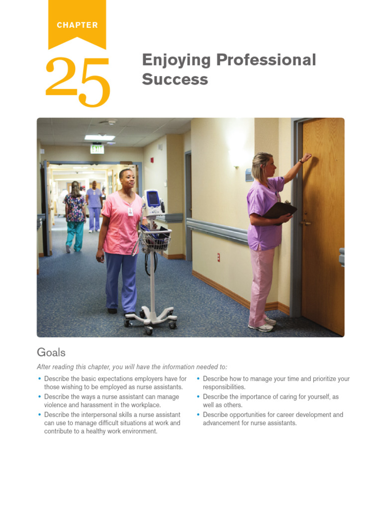 Nurse Assistant Training Textbook470483 PDF Anger Harassment