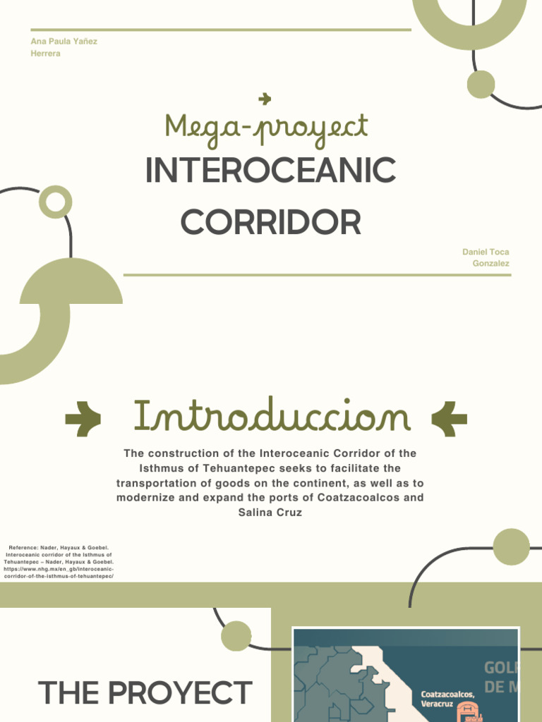 Interoceanic Corridor Overview and Impact | PDF | Natural Environment ...