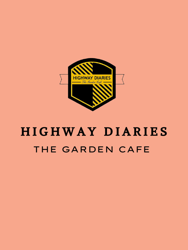 Highway Diaries Cafe Menu | PDF | Pesto | Indian Cuisine