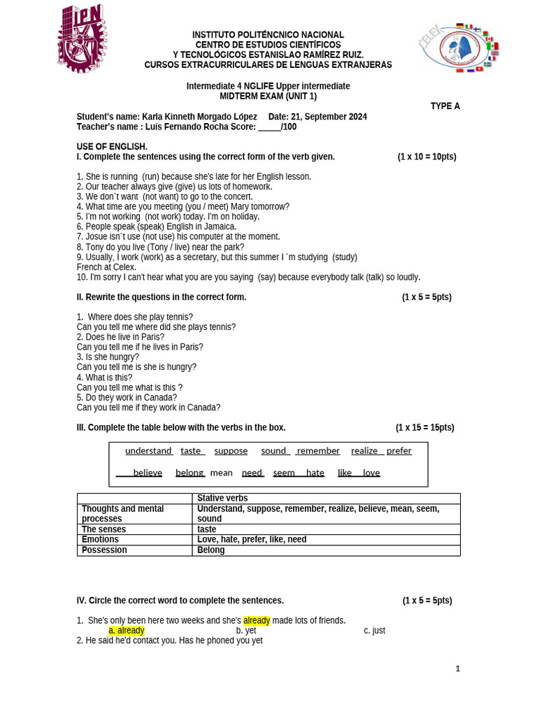 Midterm Exam Study Tips For Students Pdf Human Communication