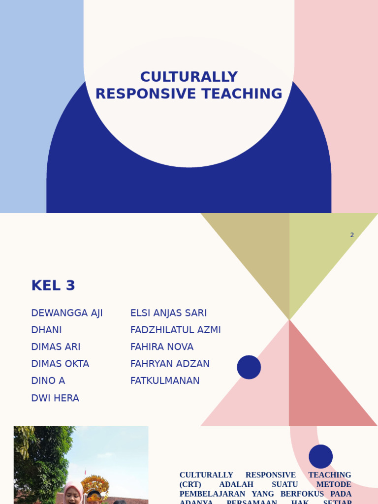 Penerapan Culturally Responsive Teaching | PDF