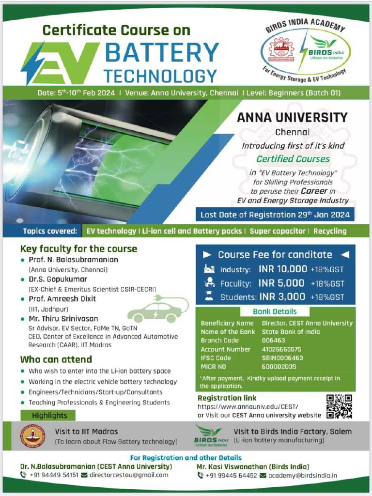 EV Battery Technology | PDF