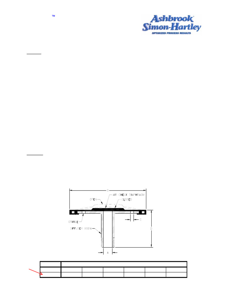 Hydro-Ceal Coarse Bubble Diffuser | PDF | Chemical Engineering ...