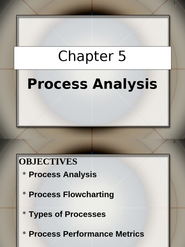 Process Analysis and Flowcharting Guide | PDF | Performance Indicator ...