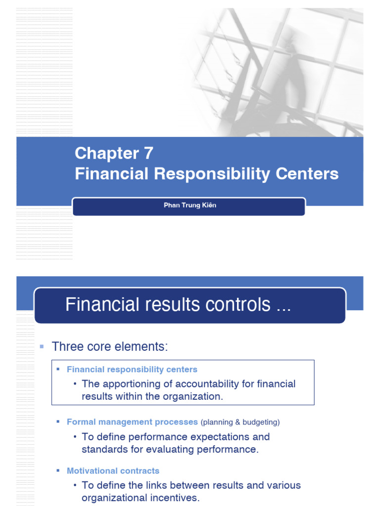 Financial Responsibility Centers Explained | PDF | Profit (Economics ...