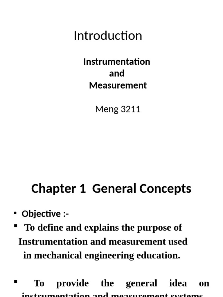 Instrumentation and Measurement Basics | PDF | Measurement | Pressure ...