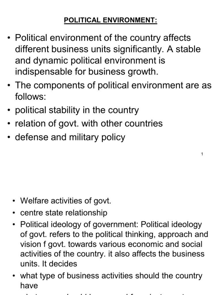 Political Environment New | PDF | Public Sphere | Justice