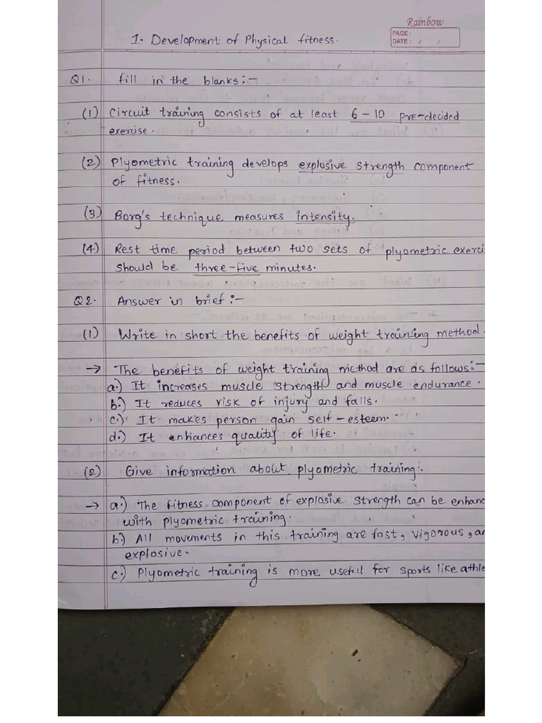 P.E Notes | PDF