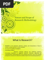 Download Nature and Scope of Research Methodology by Nia Little SN83287400 doc pdf