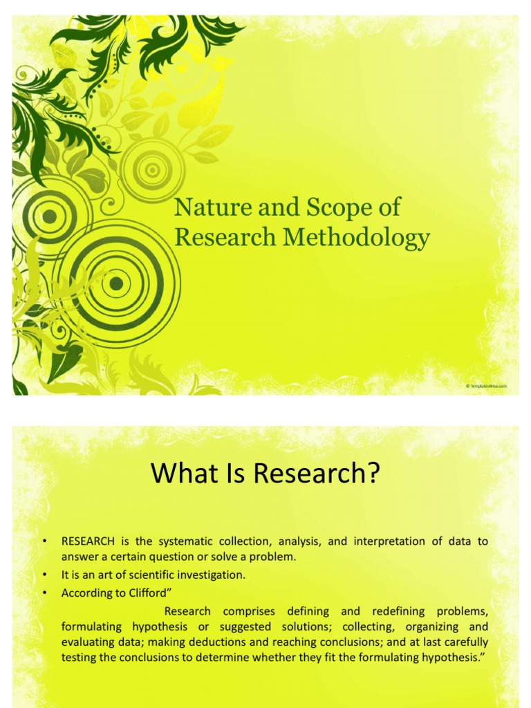 research article on nature
