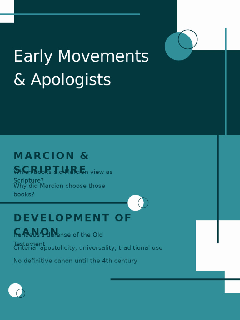 01.31 Apologists | PDF