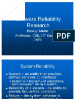 Software Reliability Research and Modeling Techniques
