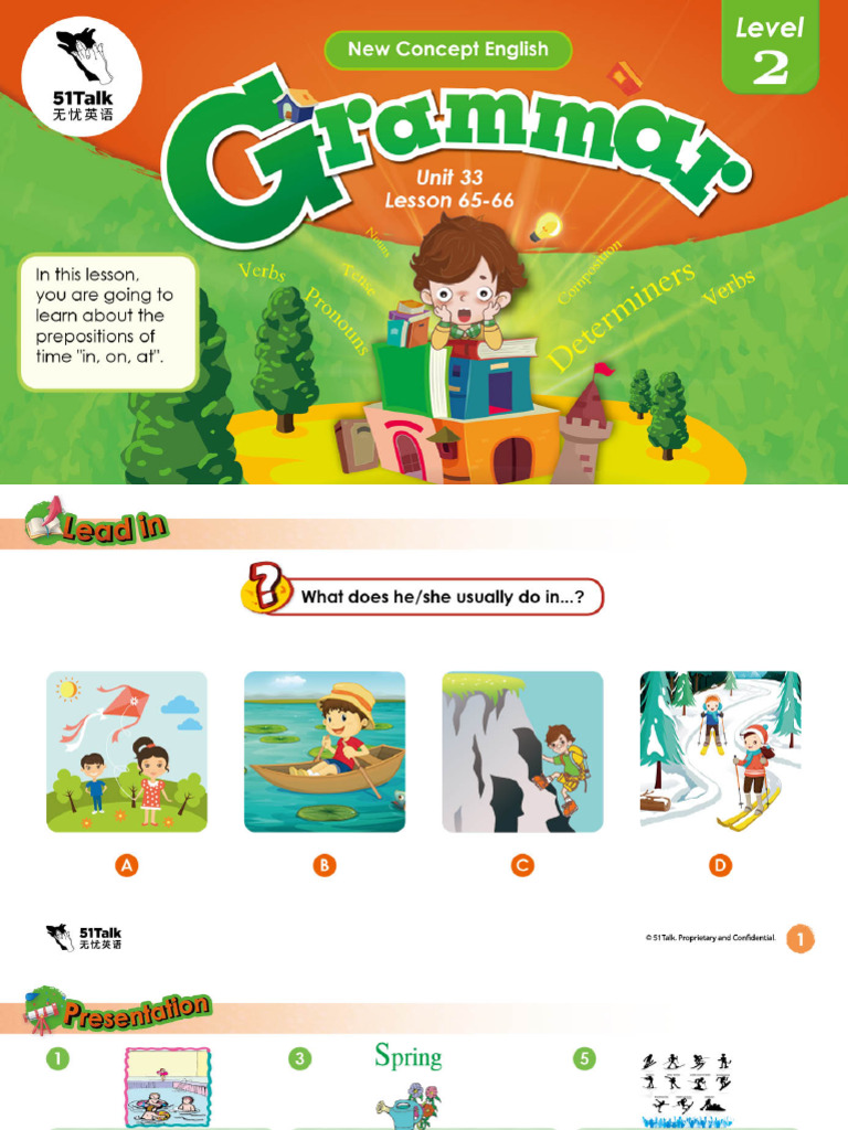 Grammar Unit 33 Lesson 65 To 66 | PDF