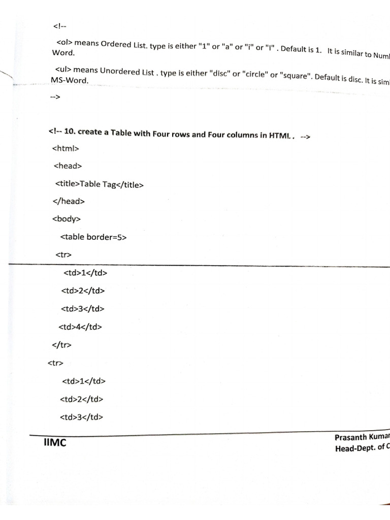 Web Technology Record (10-20) | PDF