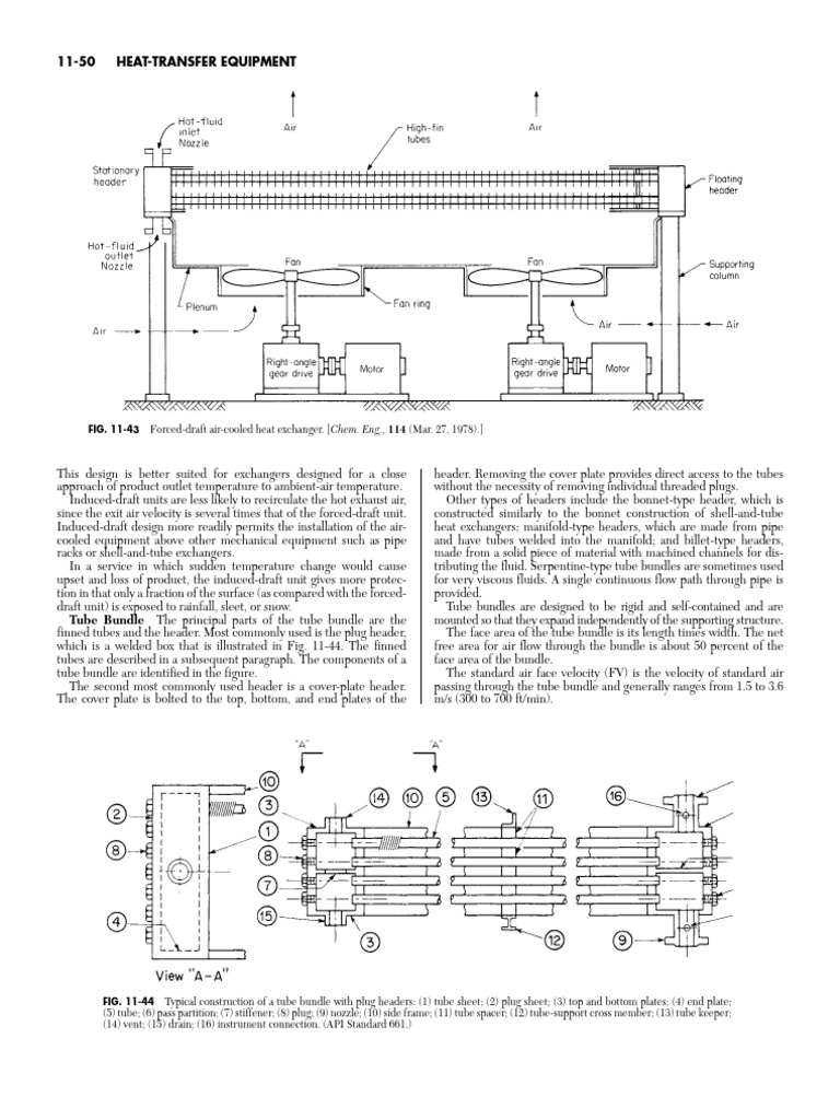 Induced-Draft Heat Exchanger Design | PDF | Heat Exchanger | Pipe ...