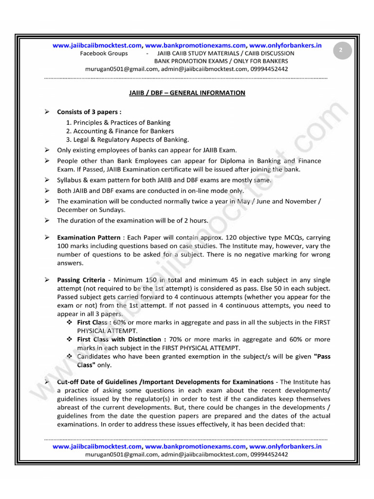 JAIIB AFB Short Notes by Murugan - 2 | PDF