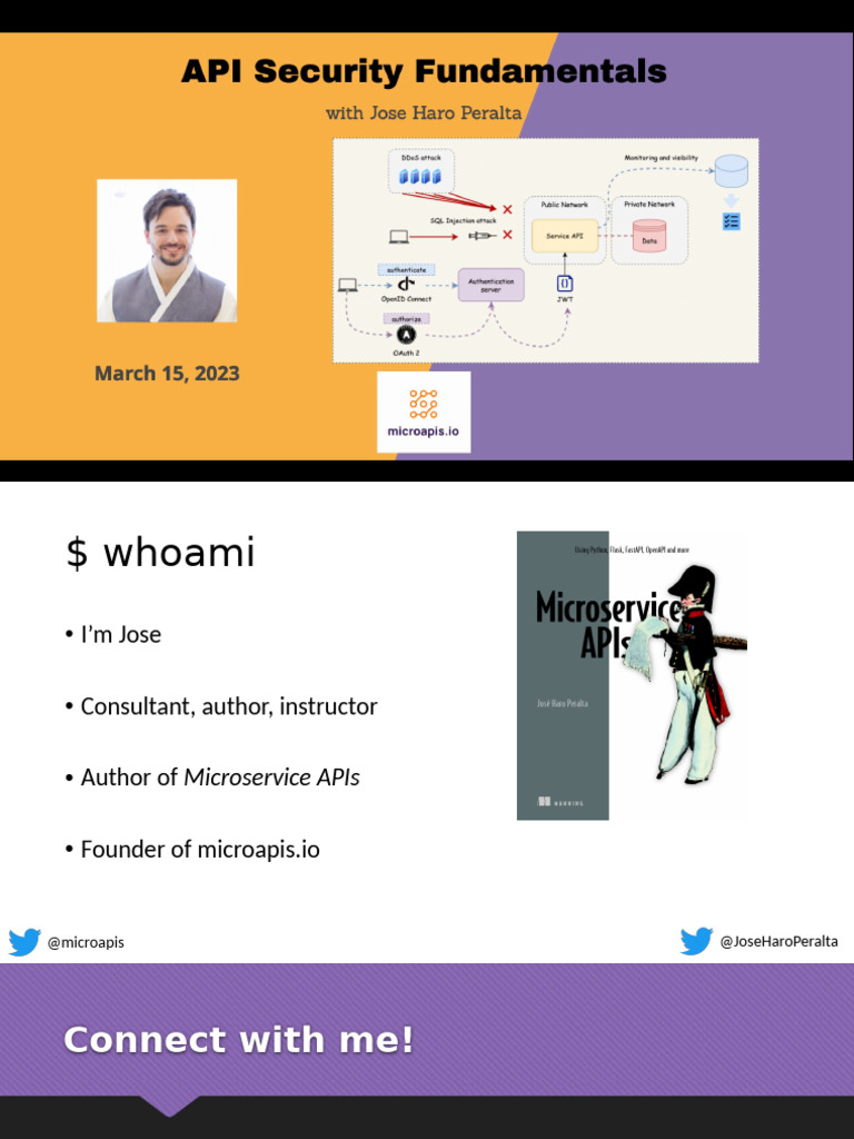 Fundamentalsapisecurity 230316154143 750242e4 | PDF | Security ...