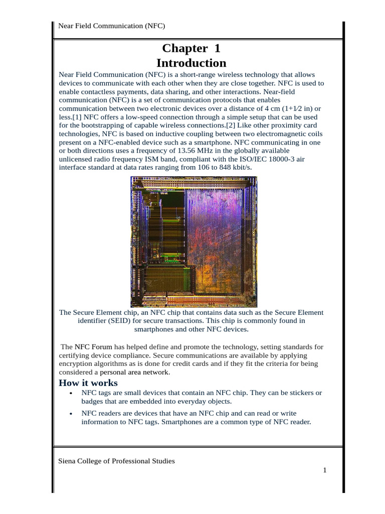 NFC Specifications for Retail Enhancement | PDF | Computing