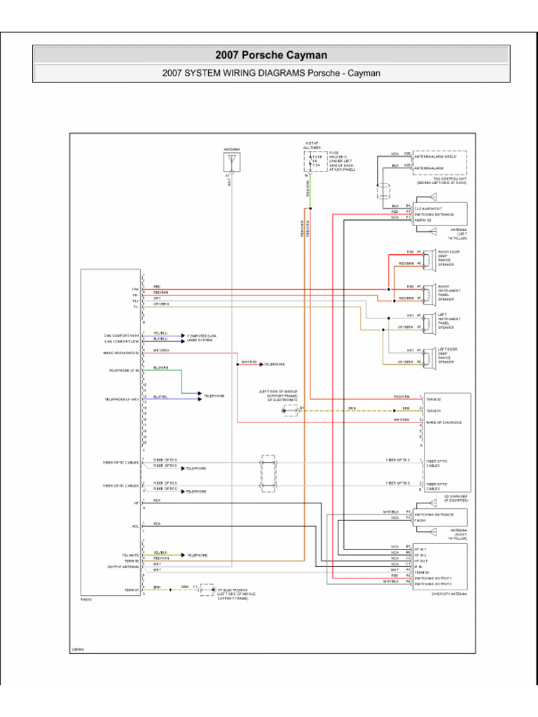 987.1 WIRING DIAGRAMS Radio PDF