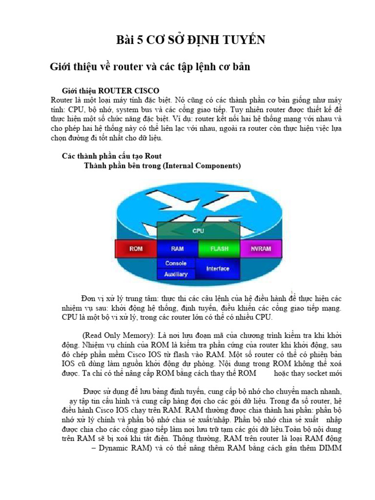 Router Cisco | PDF