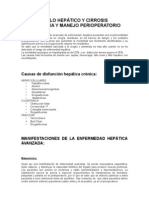 Fallo Hepatico y Cirrosis