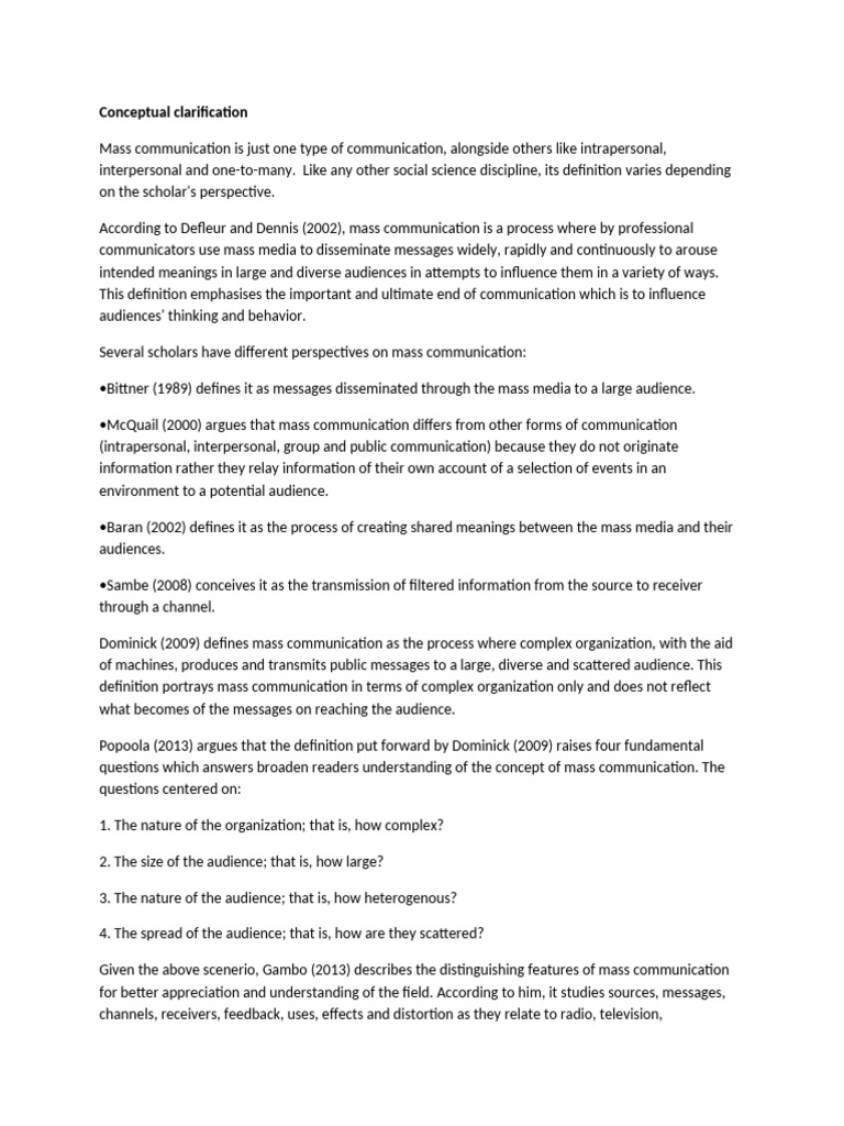Conceptual Clarification-WPS Office | PDF | Communication | Information